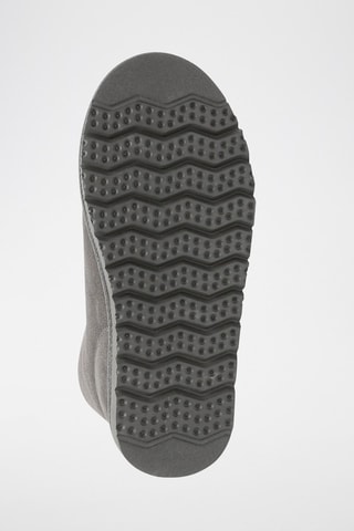 Botines de nobuk forrados Owl - Gris