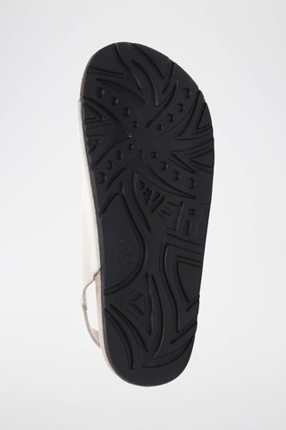 Sandalias de nobuk Flame - Beige