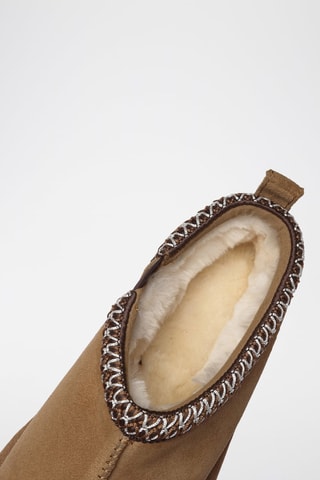 Zuecos de nobuk forrados Wigeon - Marrón