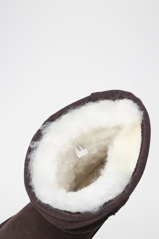 Botines de nobuk forrados Parrot - Marrón