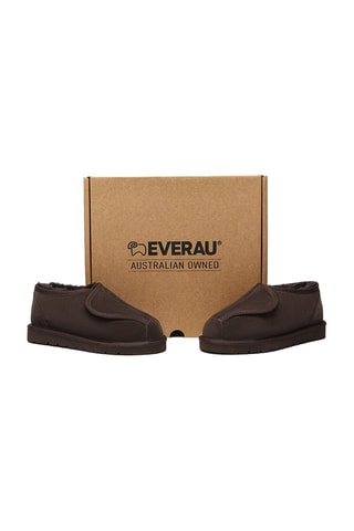 Slip-on forrados de nobuk Swiftlet - Marrón