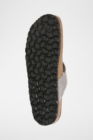 Sandales en cuir - Gris