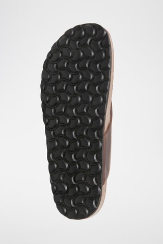 Sandales en cuir - Marron