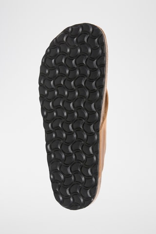 Sandales en cuir - Marron