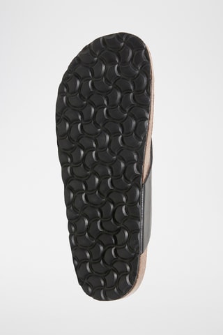 Sandales en cuir - Noir