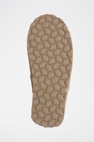 Chaussons en nubuck Matrix - 
Taupe