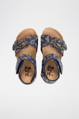 Sandales Bleu marine