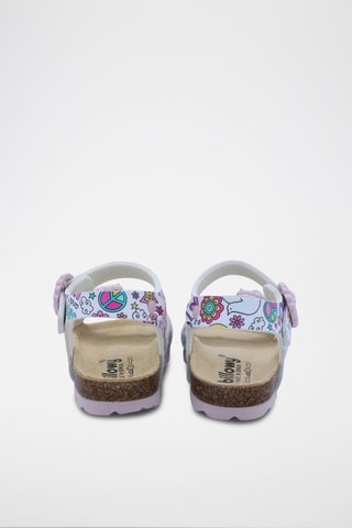 Sandales Rosso - Blanc et rose