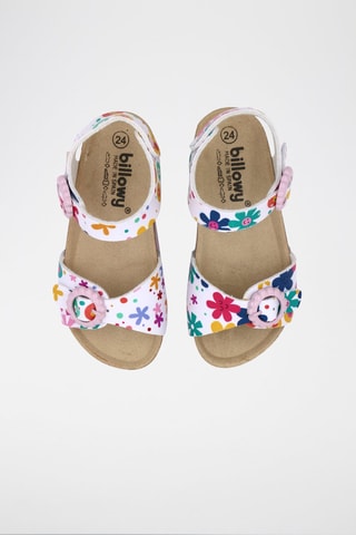 Sandales Rosso - Blanc et rose