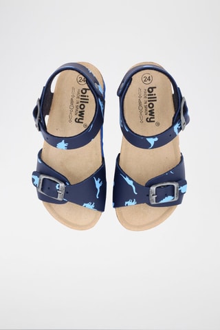 Sandales Rosso - Bleu