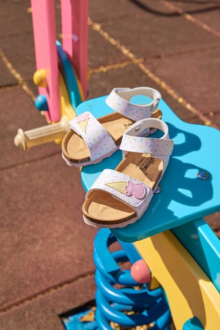 Sandales Rosso - Blanc