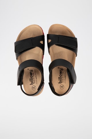 Sandales Rosso - Noir