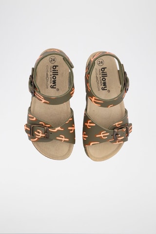 Sandales Rosso - Kaki