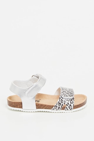 Sandales Rosso - Argenté et noir