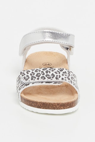 Sandales Rosso - Argenté et noir