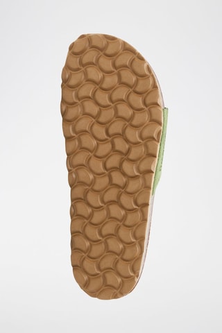 Sandales en nubuck - Vert