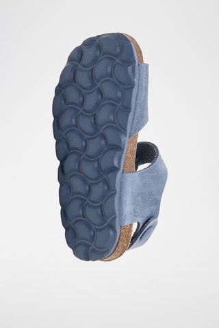 Sandales en cuir - Bleu