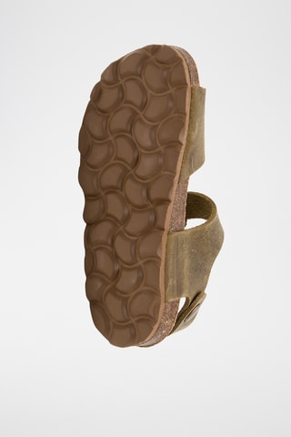 Sandales en cuir - Marron