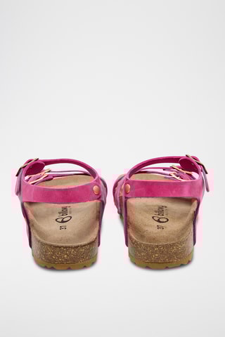 Sandales en cuir - Rose