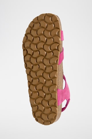 Sandales en cuir - Rose