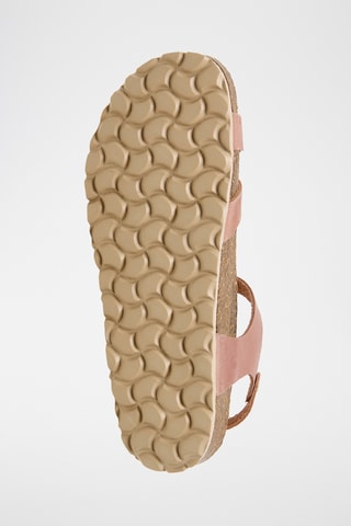 Sandales en cuir - Rose