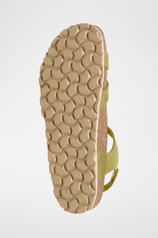 Sandales en cuir - Vert