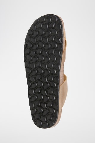 Sandales en cuir - Beige