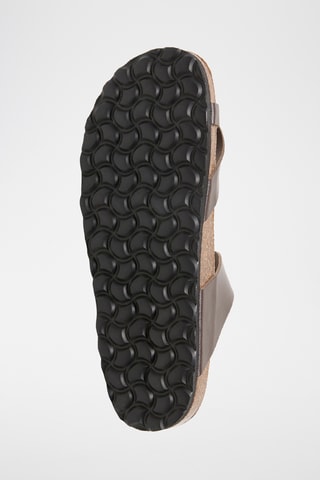 Sandales en cuir - Marron