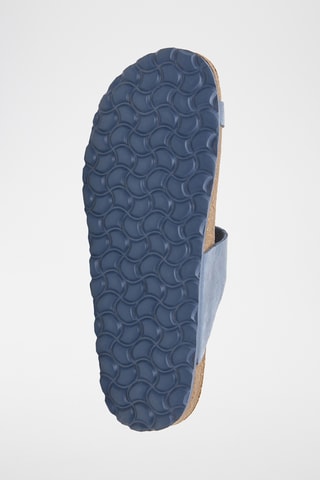 Sandales en cuir - Bleu