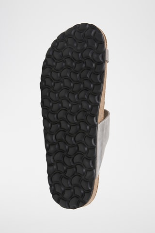 Sandales en cuir - Gris