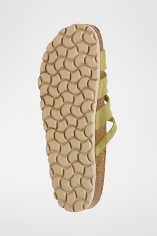 Sandales en cuir - Vert