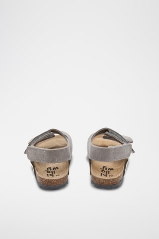 Sandales en cuir - Gris