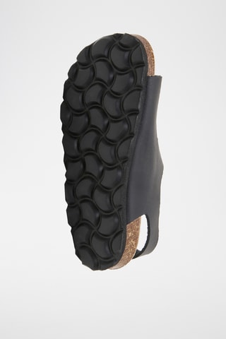 Sandales en cuir - Noir