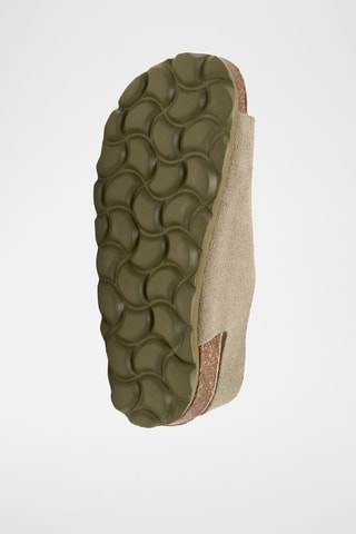 Sandales en cuir - Kaki