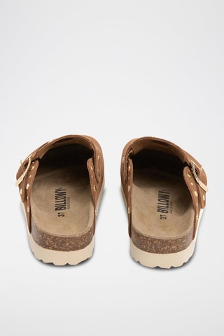 Sabots en cuir - Marron