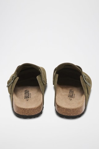 Sabots en nubuck Zueco - Vert