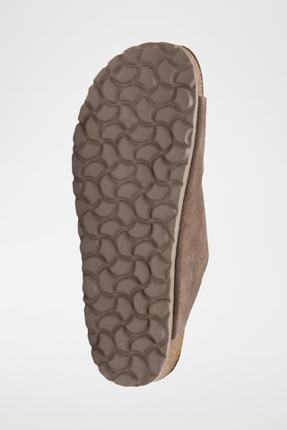 Mules en cuir - Marron