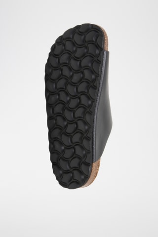 Mules en cuir - Noir