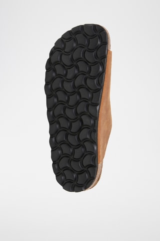 Mules en cuir - Marron