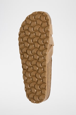 Mules en cuir - Beige