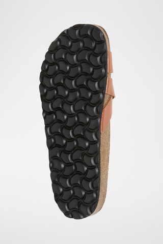 Mules en cuir - Marron