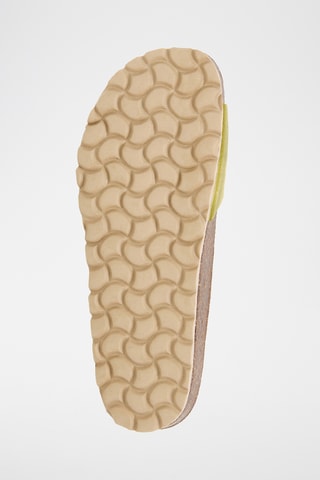 Mules en cuir - Vert