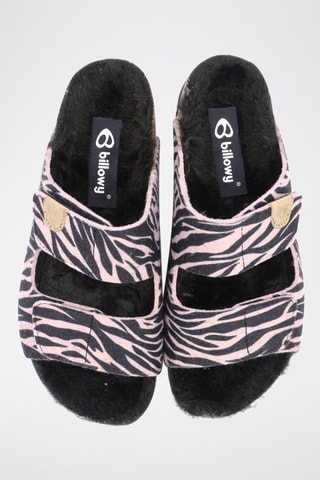 Mules - Rose et noir