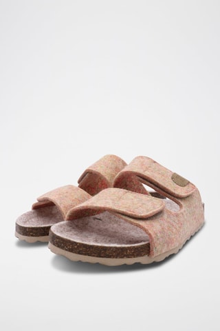 Mules - Saumon chiné