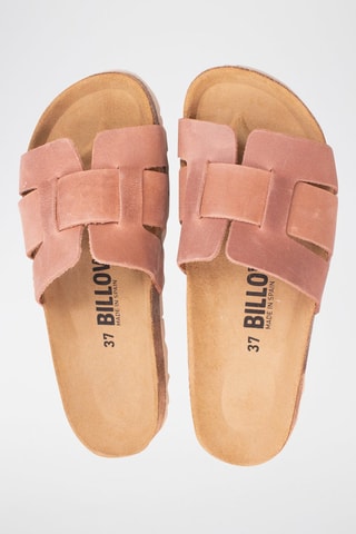 Mules en nubuck - Rose