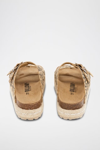 Mules plateformes - Marron