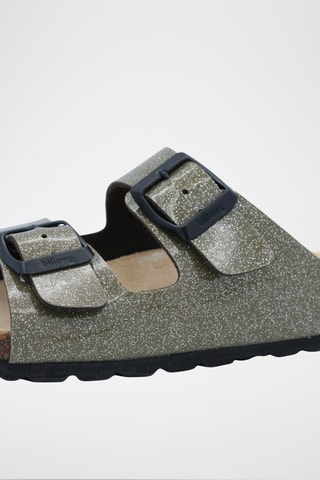 Mules Rosso - Kaki chiné