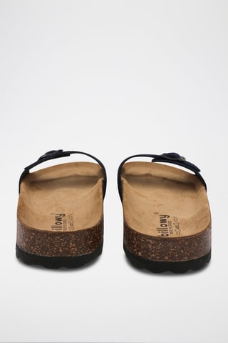 Mules en nubuck Rosso - 
Bleu