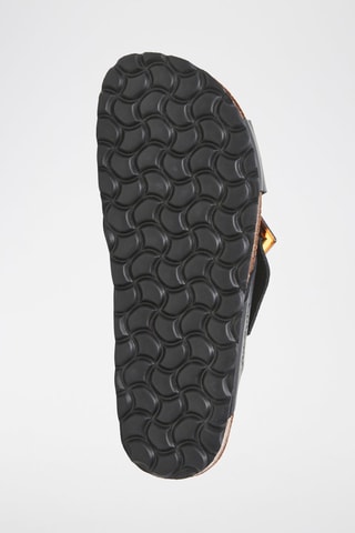 Mules en cuir - Noir