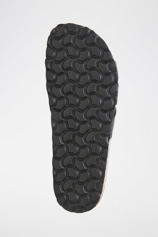 Mules en cuir - Noir